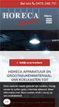 Mobile Screenshot of horeca-service.be