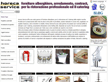 Tablet Screenshot of horeca-service.it